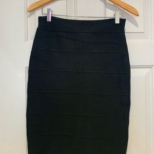 BCBG Black Pencil Skirt